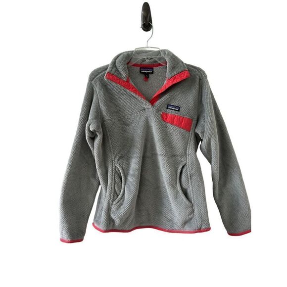 Patagonia Re-Tool Snap-T Fleece Pullover Women’s Gray Size Medium - Picture 1 of 6